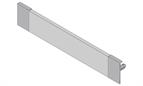 Blum Antaro M height inner drawer front to suit 800mm unit metallic grey