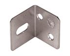 25mm self colour slotted 'L' bracket