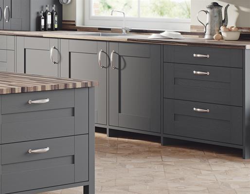 Quadro Graphite Grained Paint Effect  - Clearance