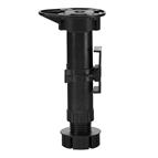 Adjustable kitchen base unit legs- set of four,150mm screw in, plinth clips