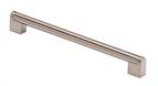 Boss bar handle, brushed nickel 359mm centres 14mm diameter