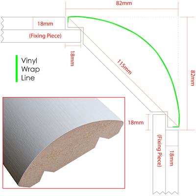 Rounded Pilaster