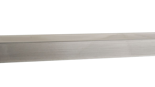 ABS Edging Tape 3D 2 in 1 High Gloss Cream / Stainless Steel 1 x 23mm