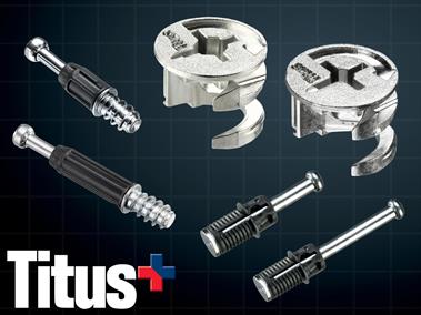 Titus Cam And Dowel Connectors... Now At HPP