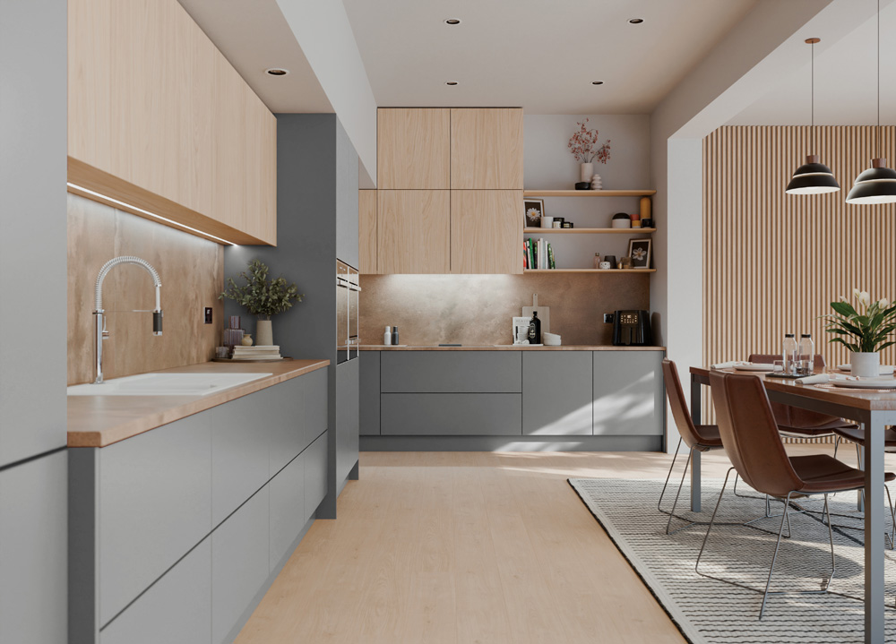 Decor Panels Serica 18mm Super Matt Dust Grey MDF 3050 x 1220mm