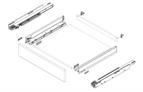 Blum Legrabox with Blumotion N height 450mm orion grey (40kg)