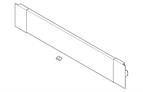 Blum Legrabox 'M' height inner drawer front to suit 800mm unit stainless steel