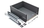 Blum Pre-assembled Legrabox C height 450mm orion grey 500mm cabinet